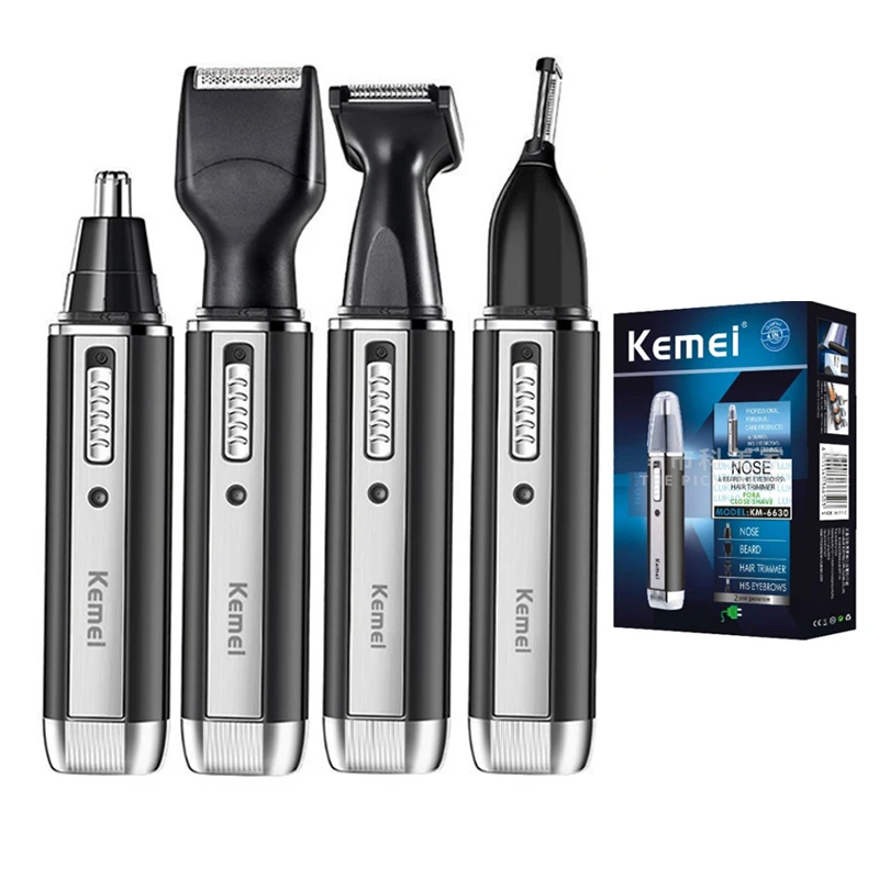 Men'S Grooming Facial - Kemei rechargeable electric all in one