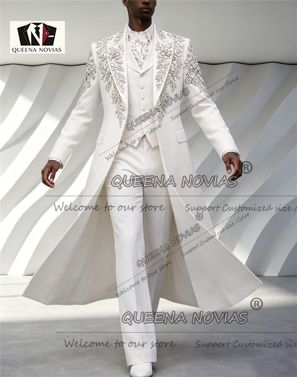 Mens Grooming Kit Luxury - Luxury Men's Suit For Wedding Sliver