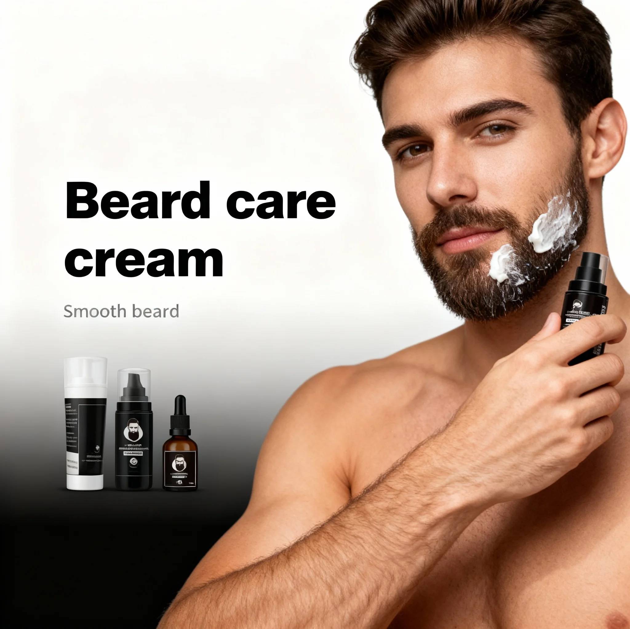 Aftershave Balm Mens - Men Beard Balm Nourishing Softener Moisturizing
