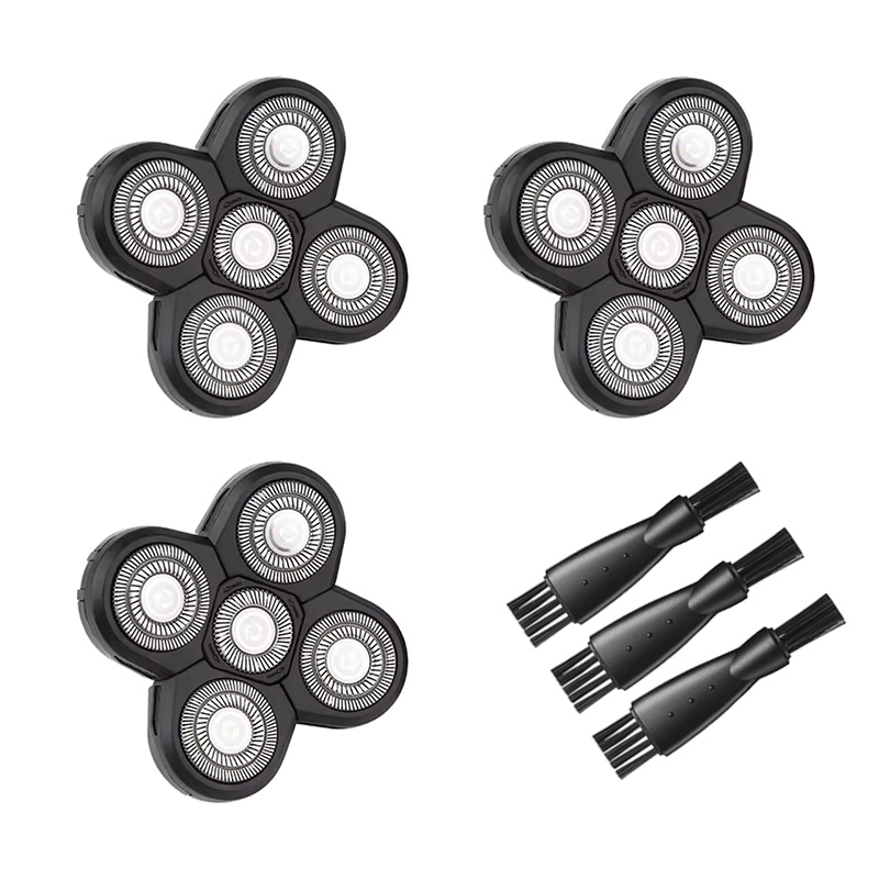 Men'S Grooming Trimmer - 5 Blade Rotating Head for Head