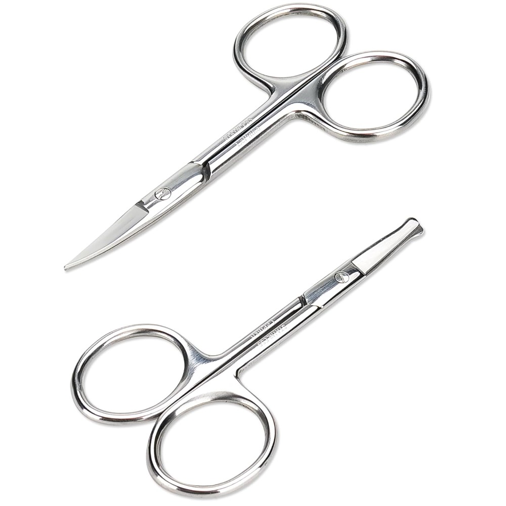 Men'S Grooming Eyebrow Trimming - Facial Hair Grooming Scissors Set for