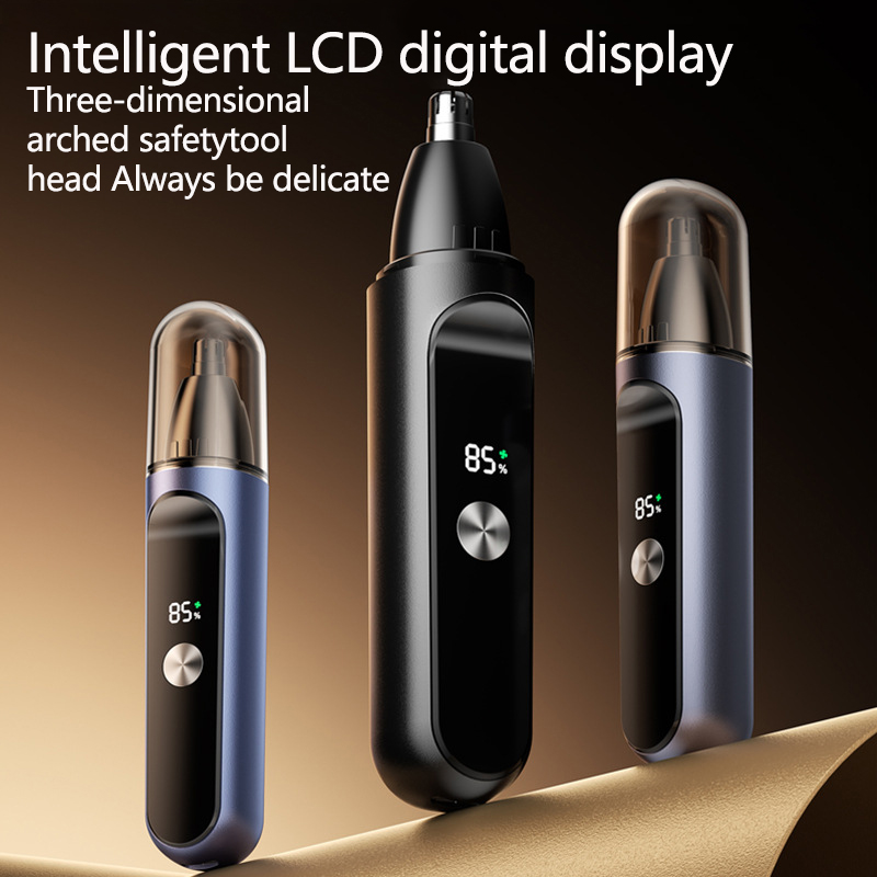 Nose Hair Trimmer - Electric Nose Hair Trimmer Intelligent LED