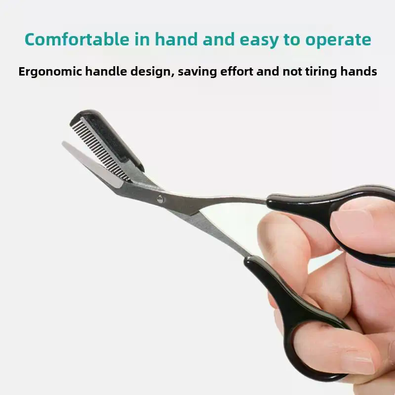 Men'S Grooming Eyebrow Trimming - Eyebrow Trimmer Stainless Steel Grooming Tool