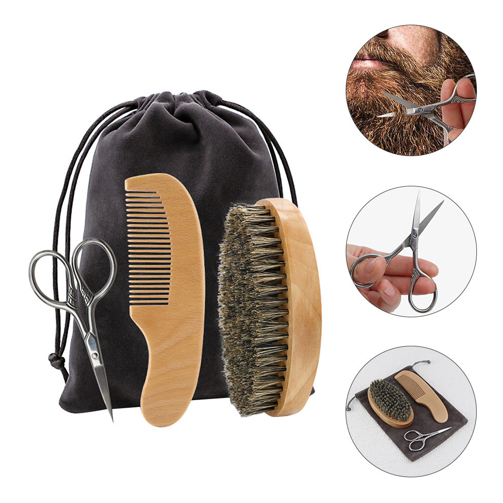 Men'S Grooming Kits - 1Set Professional Beard Care Set for