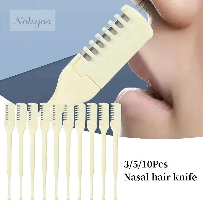 Men'S Grooming Eyebrow Trimming - Clean and Trim 360° Rotating Nose