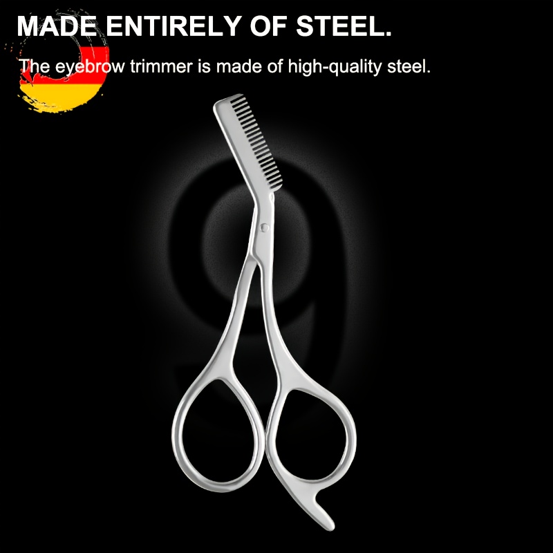 Men'S Grooming Eyebrow Trimming - Stainless Steel Eyebrow Trimming Scissors with