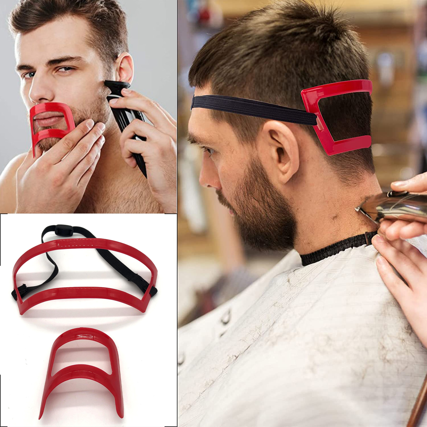 2/4Pcs Men's Beard Combs Hair  - Grooming Men'S Hair 评论和价格