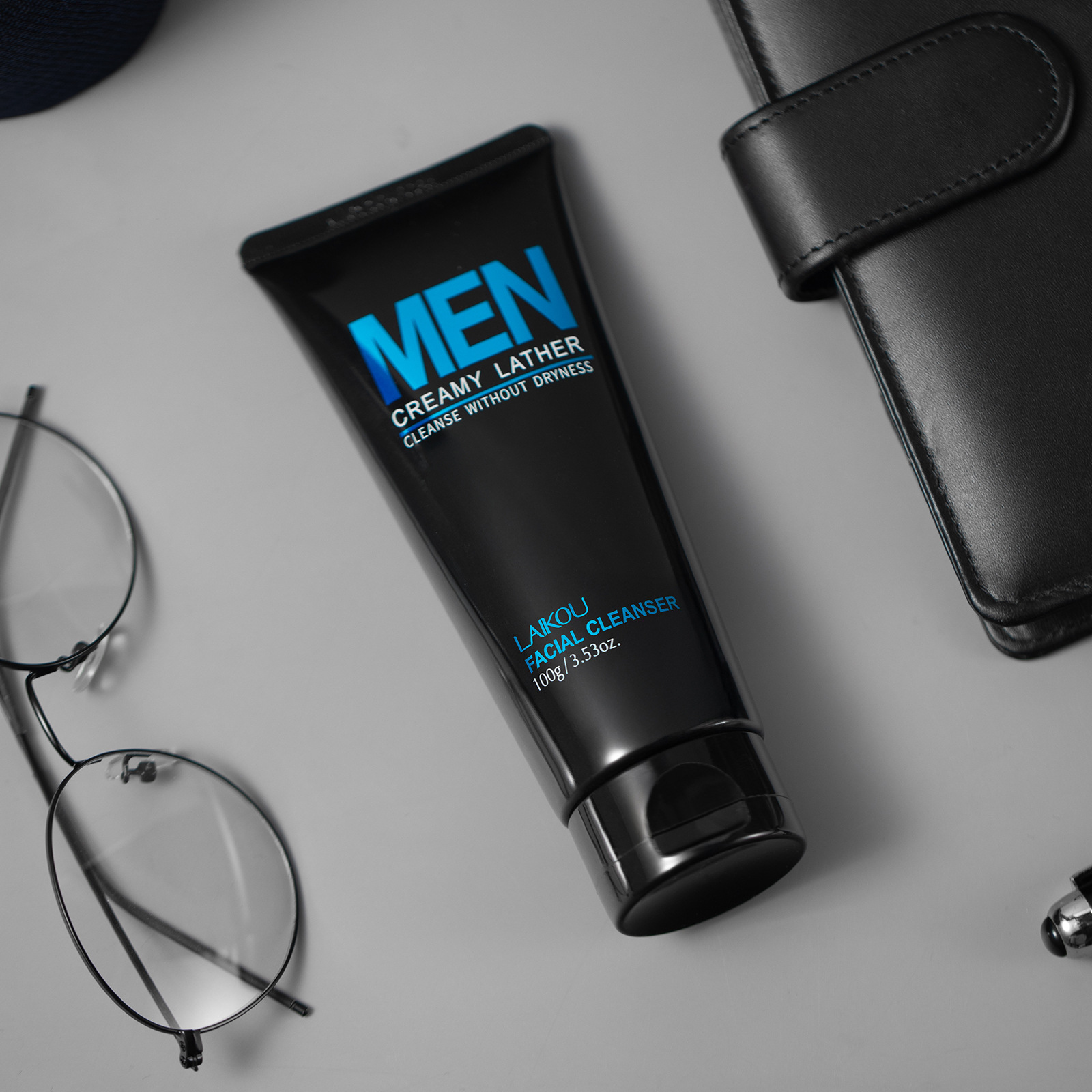 LAIKOU Men Face Wash 100g Deep - Men'S Grooming Facial 评论和价格