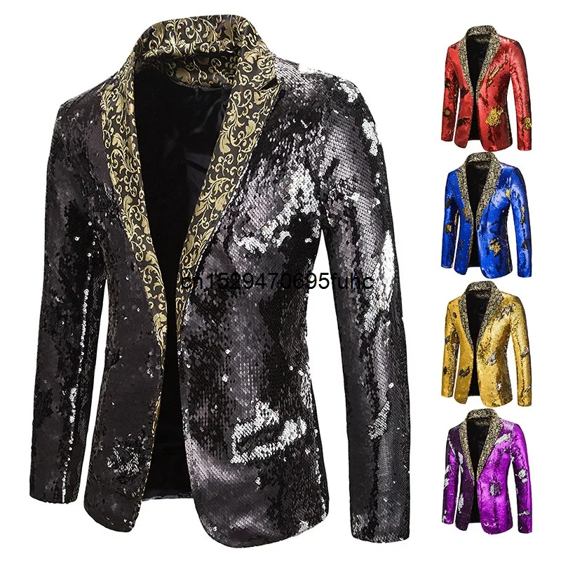 2025 aaa Blazer Shiny Sequin S - Men'S Grooming Club 评论和价格