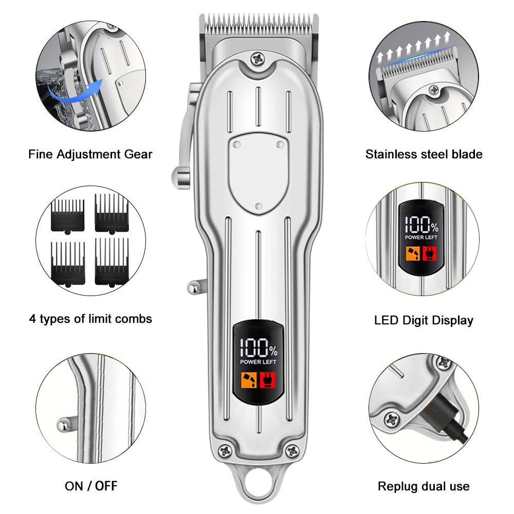 Professional Hair Clippers for - Men'S Grooming Kits 评论和价格