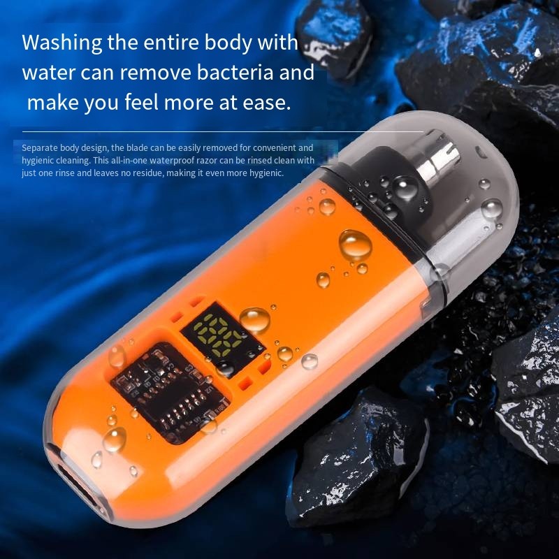 Eco-Friendly USB Rechargeable  - Men'S Grooming Blade 评论和价格