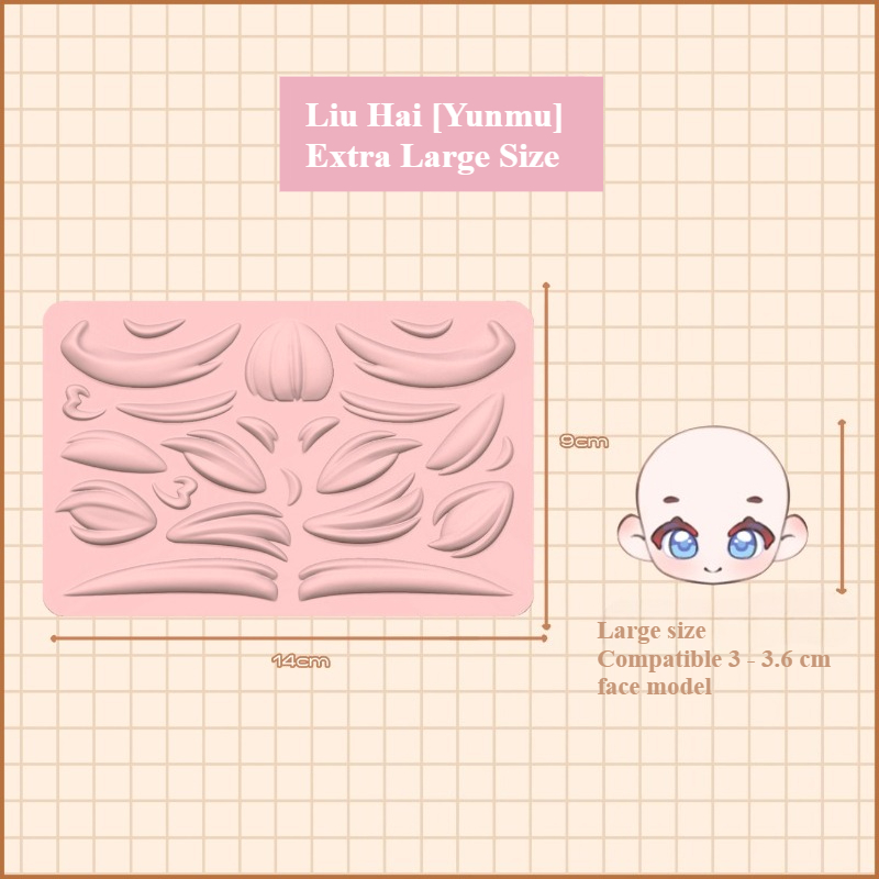Clay Bangs Silicone Mold Handm - Pomade Hair Clay 评论和价格