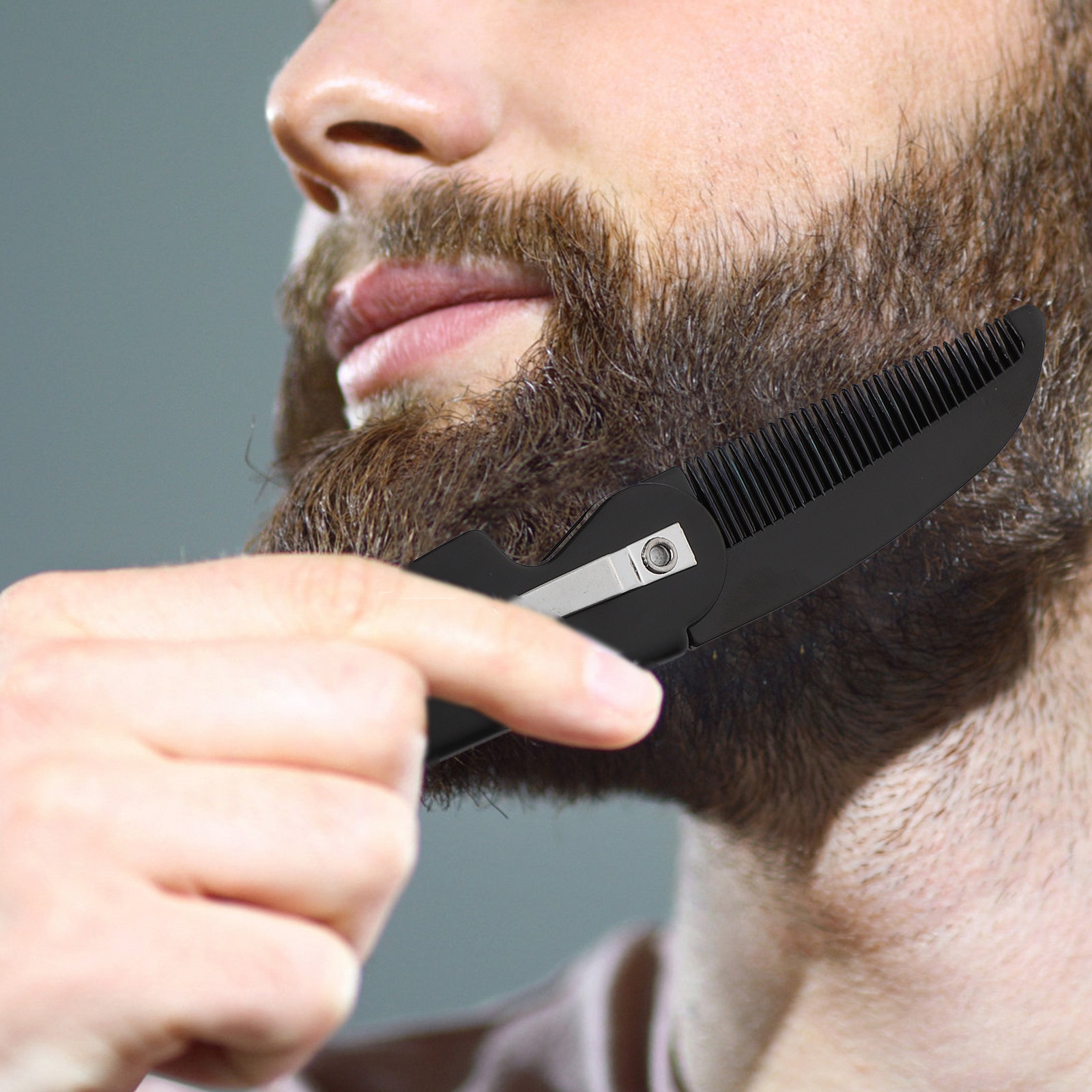4Pcs Folding Beard Comb for Me - Men'S Grooming Tool 评论和价格