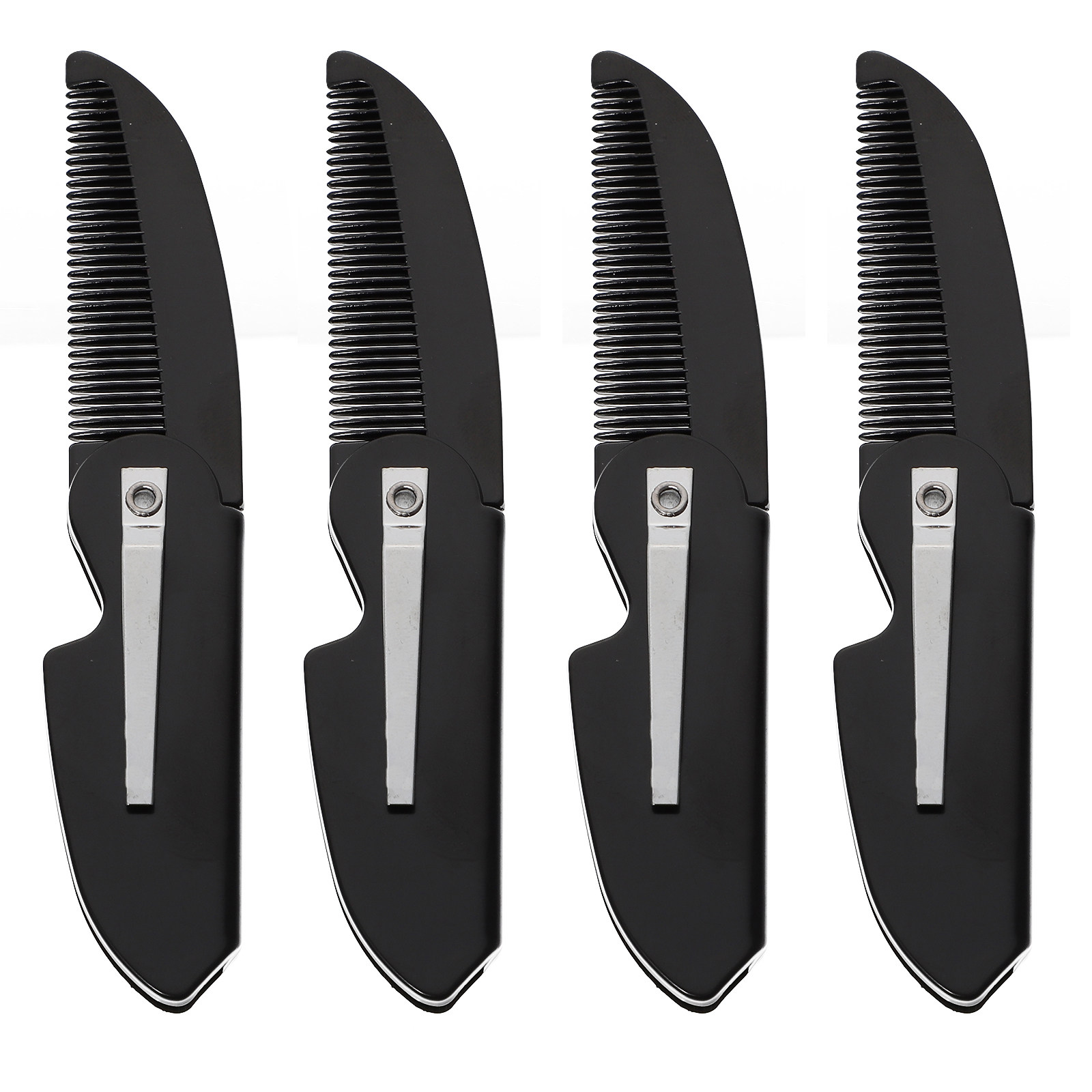 4Pcs Folding Beard Comb for Me - Men'S Grooming Tool 评论和价格