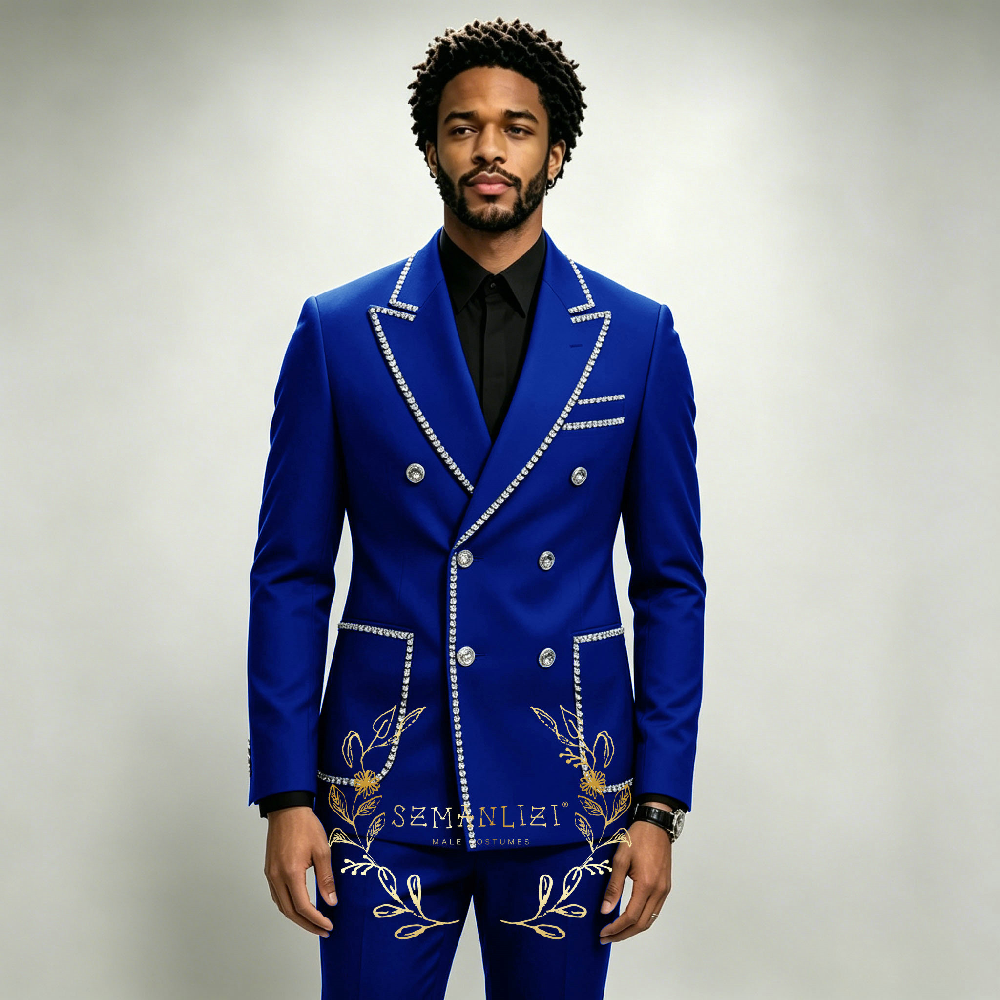 Luxury Men's Suits 2 Pieces Ro - Mens Grooming Kit Luxury 评论和价格