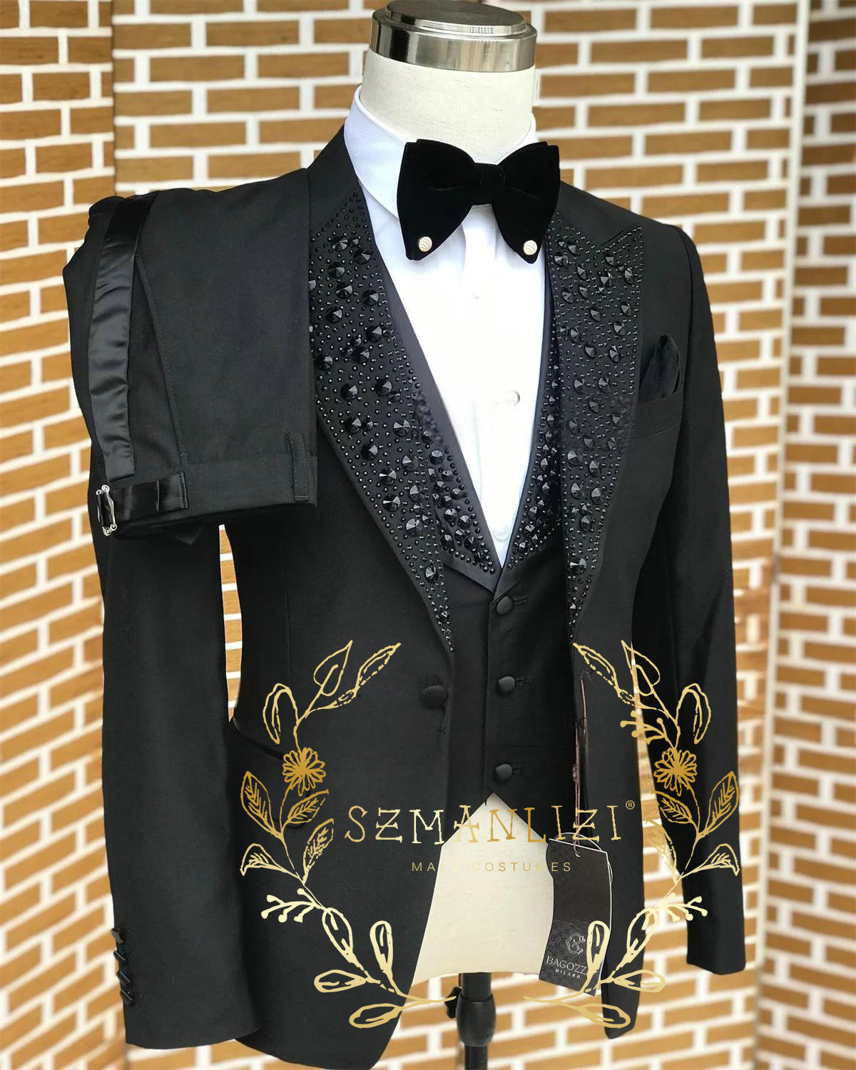 Black Men Suits Luxury Stone C - Mens Grooming Kit Luxury 评论和价格