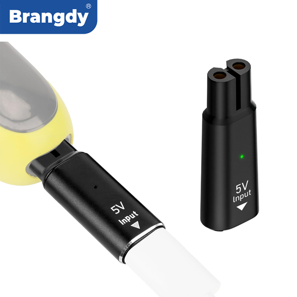 Brangdy 5V Type-C Shaver Adapt - Men'S Grooming Trimmer 评论和价格