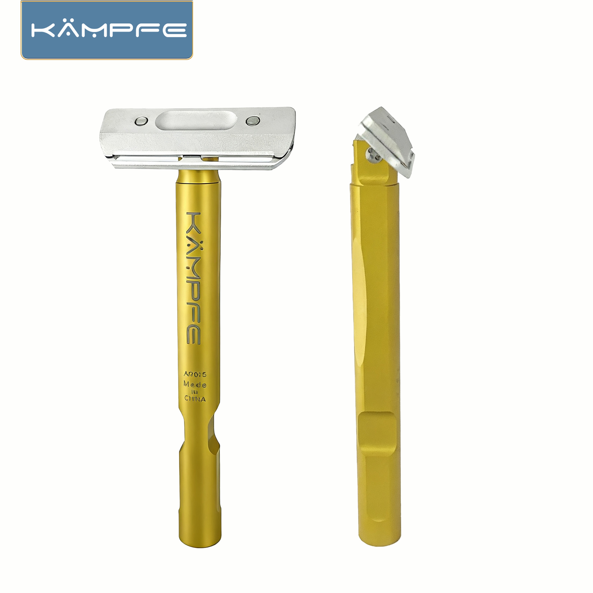 KAMPFE Aluminum CNC Carving Si - Men'S Grooming Blade 评论和价格