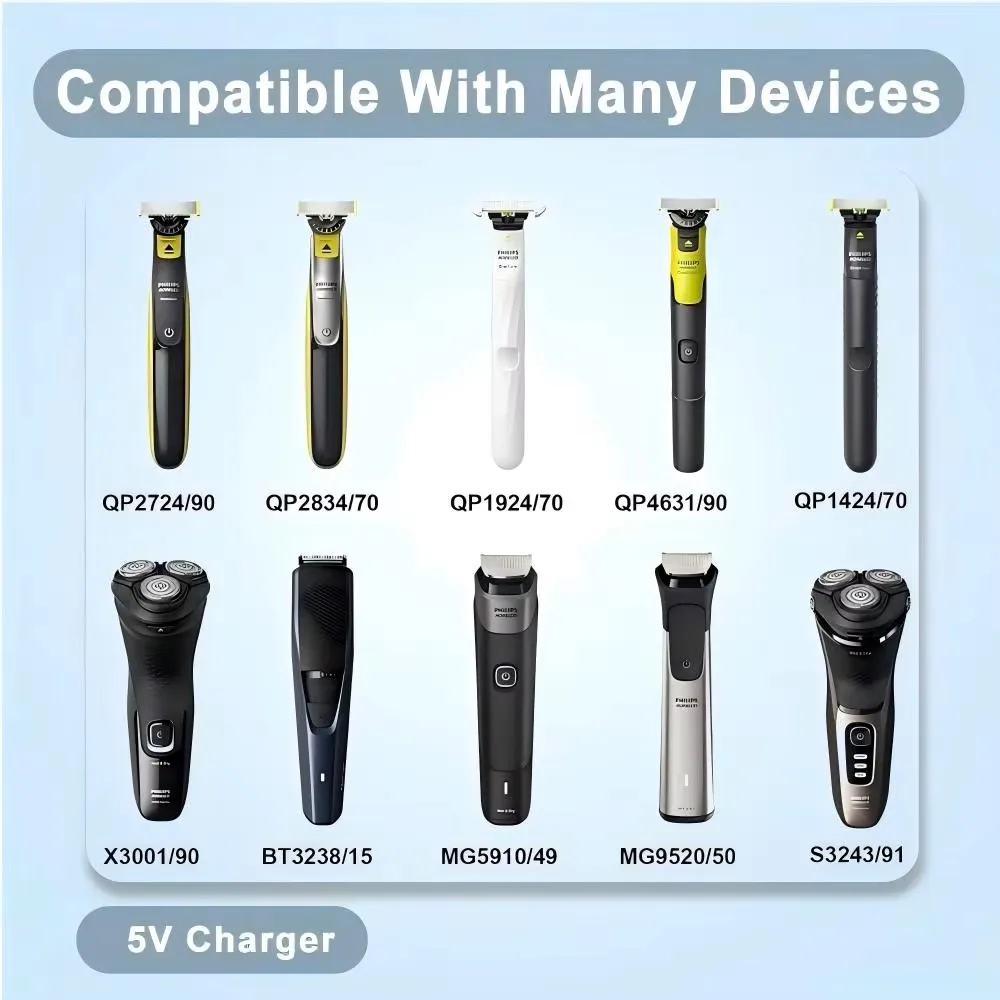 USB Type C PD to DC 5V Power S - Men'S Grooming Trimmer 评论和价格