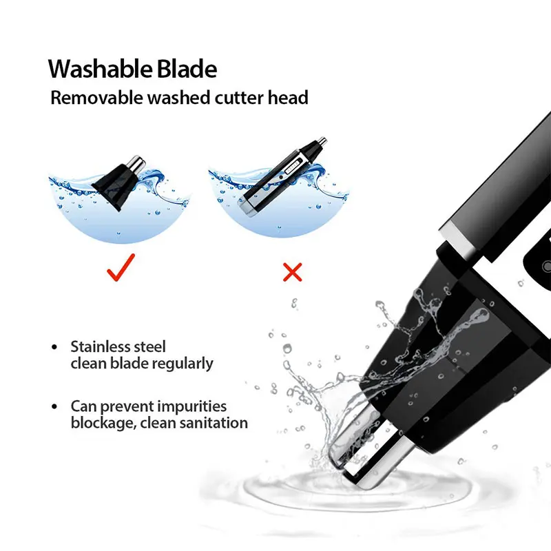 Kemei rechargeable electric al - Men'S Grooming Facial 评论和价格