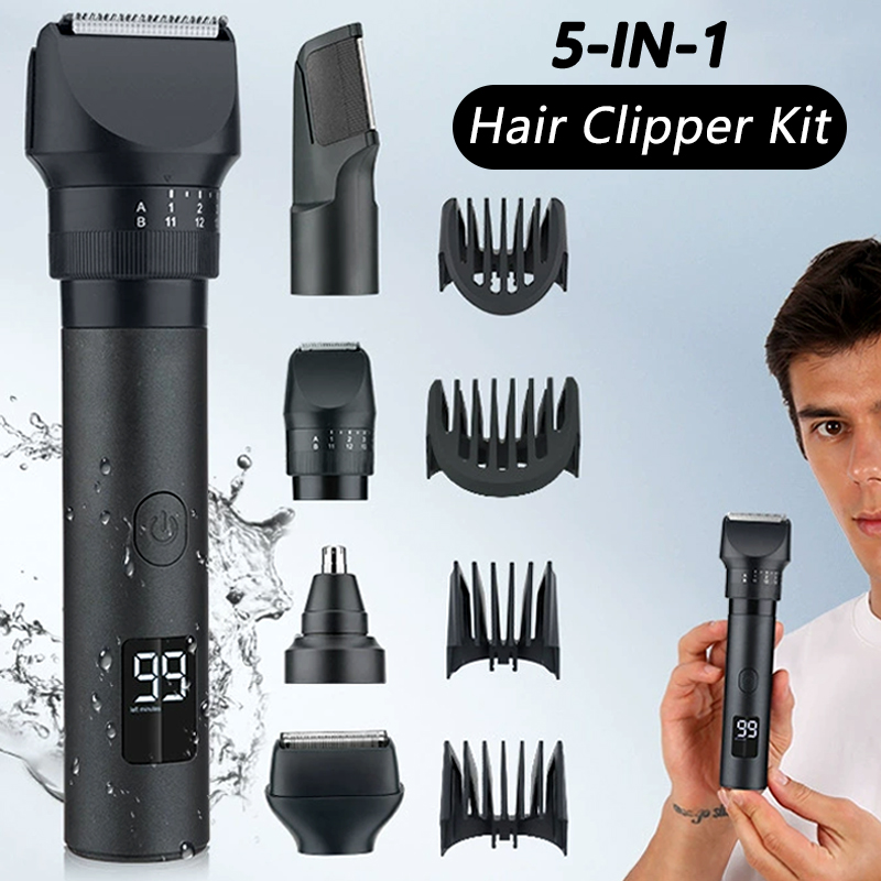 5-In-1 Cordless Hair Clipper L - Men'S Grooming Kits 评论和价格