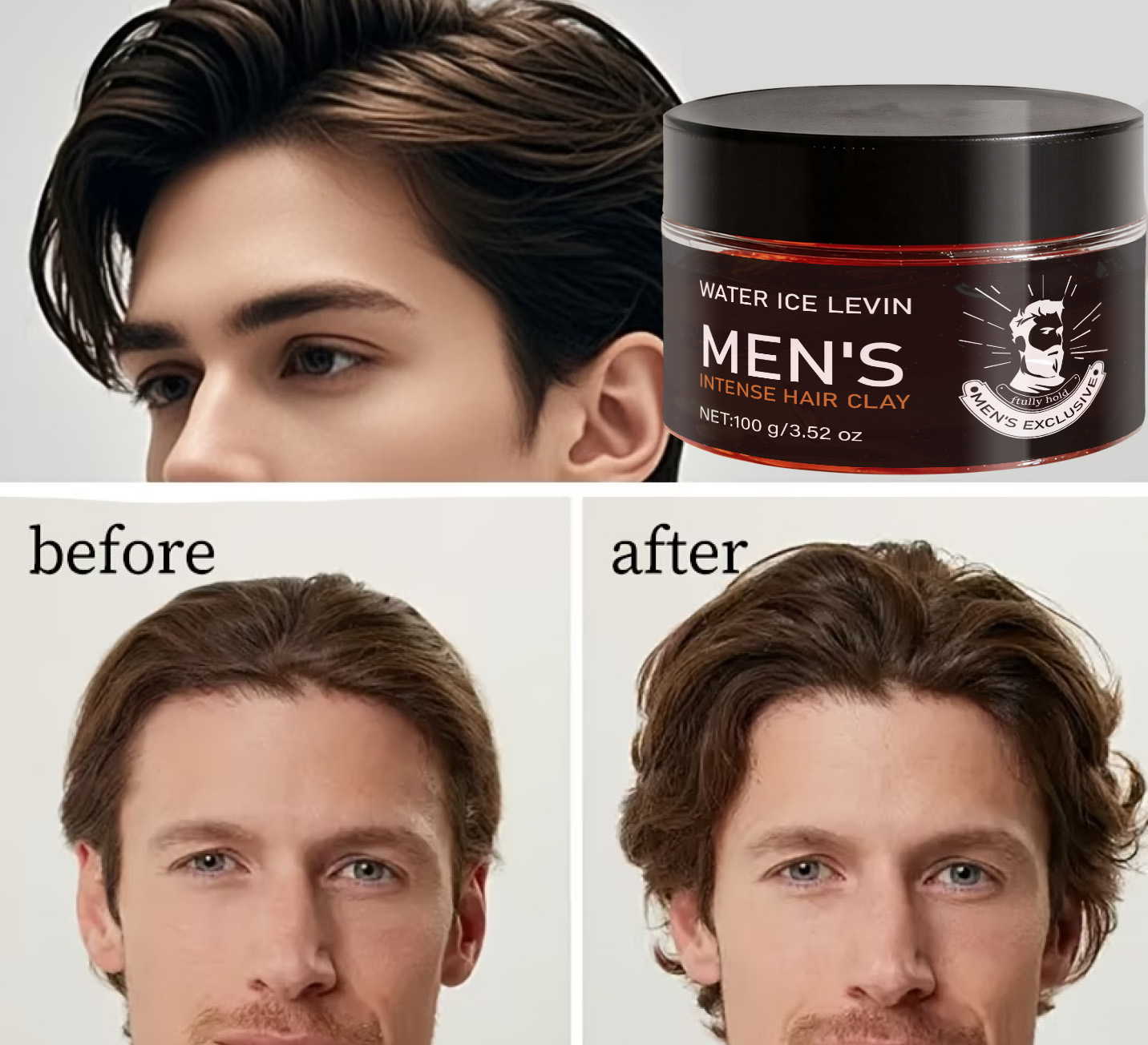 Men's Firm Hold Hair Clay with - Pomade Hair Clay 评论和价格