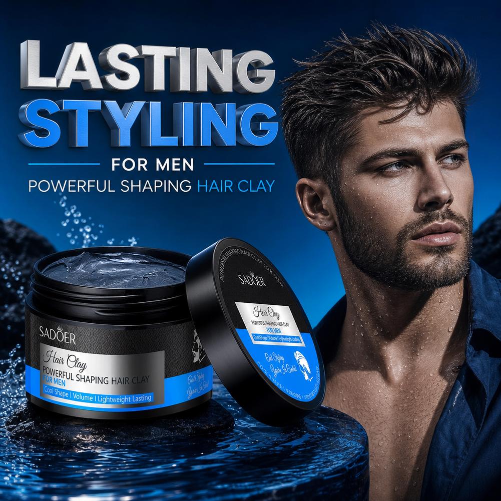 Men's Hair Styling Clay Strong - Pomade Hair Clay 评论和价格