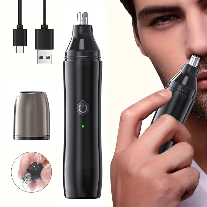 Rechargeable Nose Hair trimmer - Men'S Grooming Facial 评论和价格
