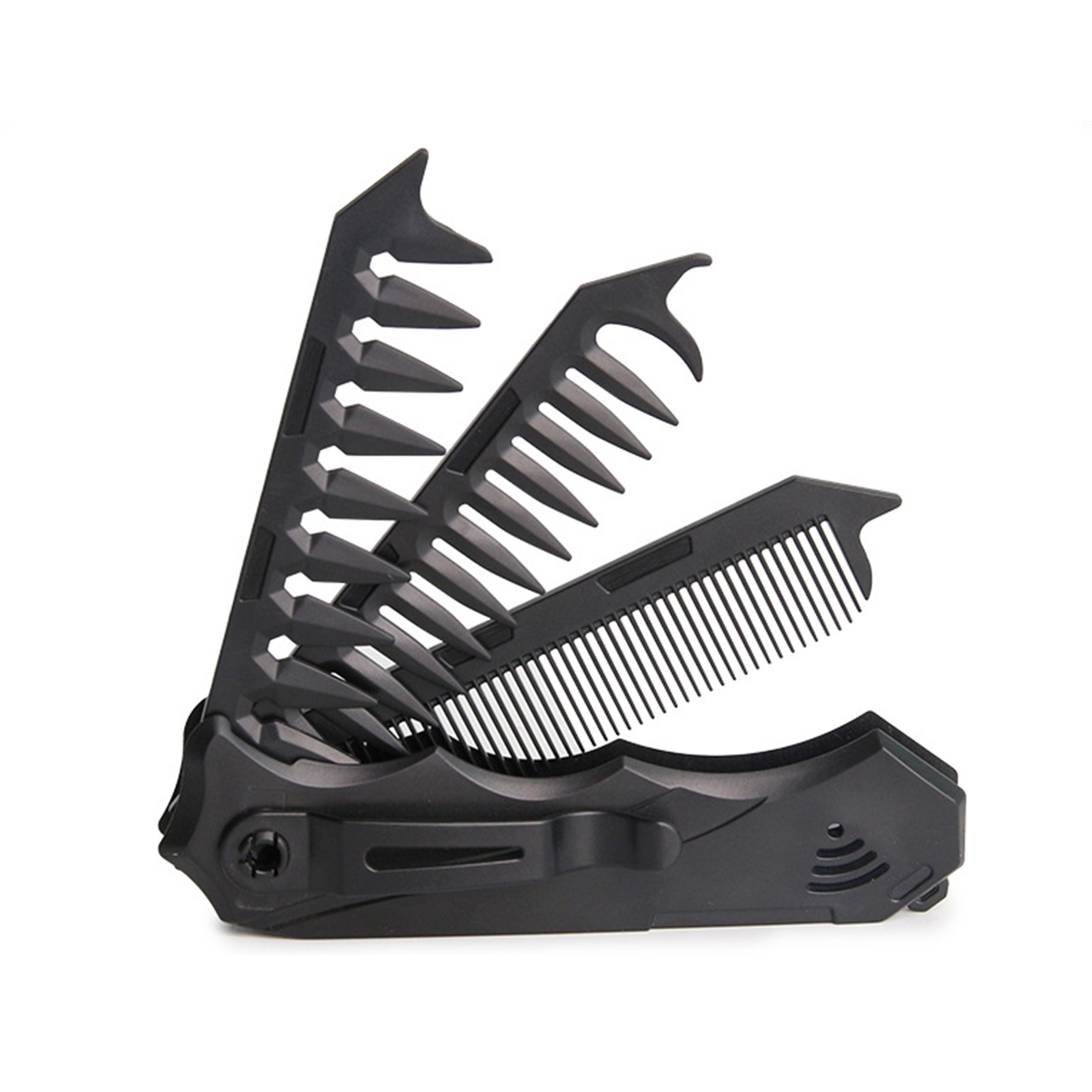 Dual Tooth Folding Comb for Me - Men'S Grooming Tool 评论和价格