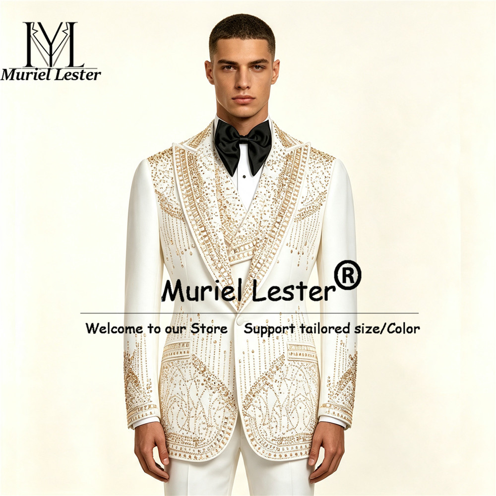 Luxury Men's Suits 3 Piece Set - Mens Grooming Kit Luxury 评论和价格