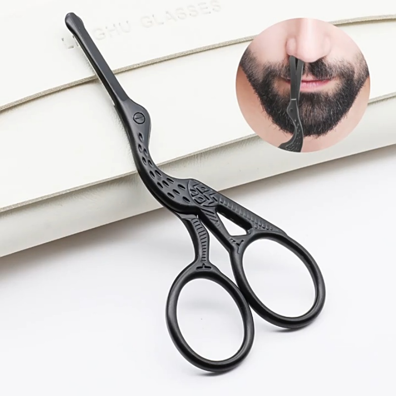 Facial Hair Grooming Scissors  - Men'S Grooming Eyebrow Trimming 评论和价格