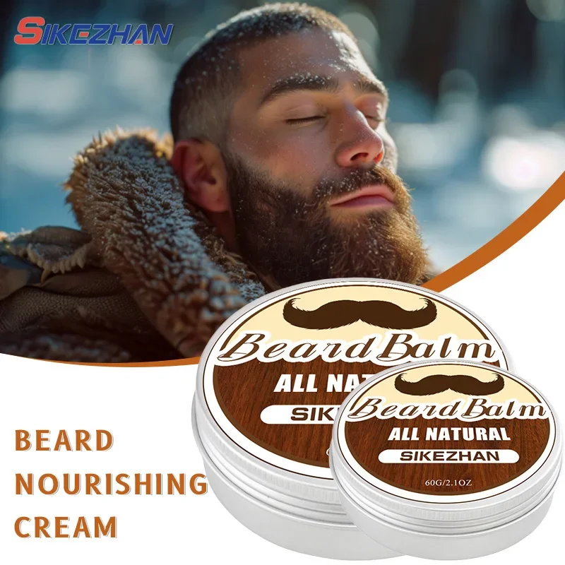 Beard Growth Oil Beard Wax Bal - Aftershave Balm Mens 评论和价格