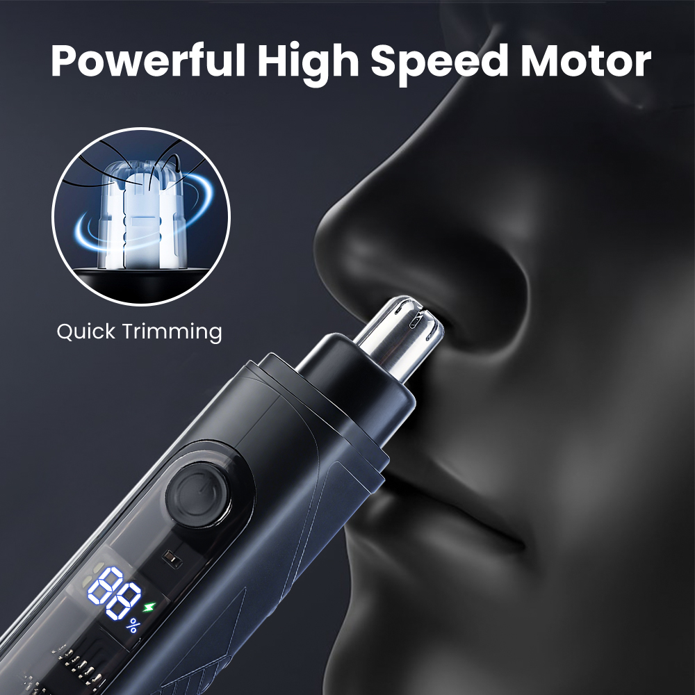 Rechargeable Nose Hair trimmer - Men'S Grooming Facial 评论和价格