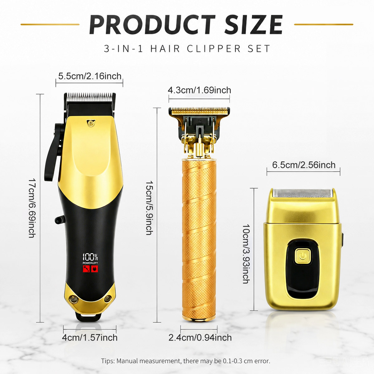 3 In1 USB Rechargeable Men Ele - Men'S Grooming Blade 评论和价格
