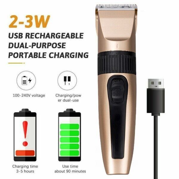 Professional Cordless Hair Cli - Grooming Men'S Hair 评论和价格