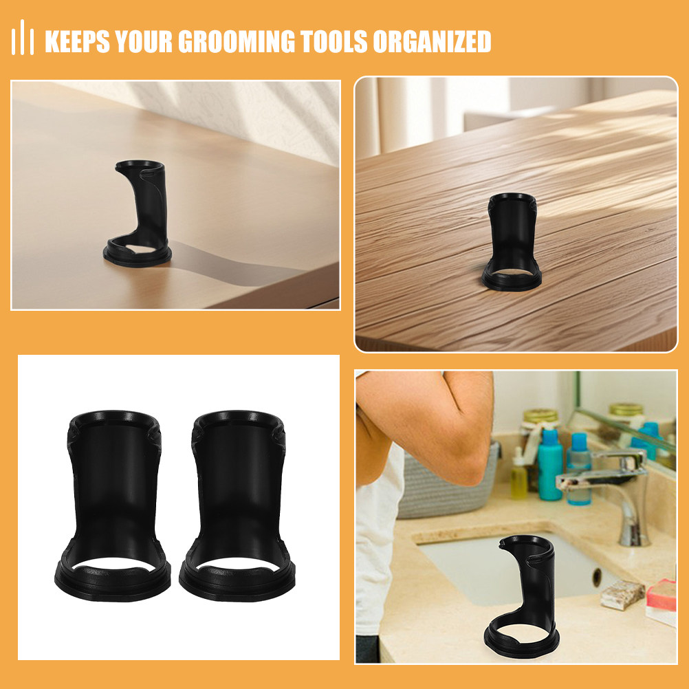 2Pcs Plastic Shaving Brush Hol - Men'S Grooming Tool 评论和价格