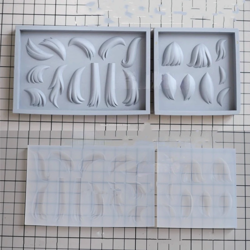 Hair Silicone Mold 3d Face Dec - Pomade Hair Clay 评论和价格