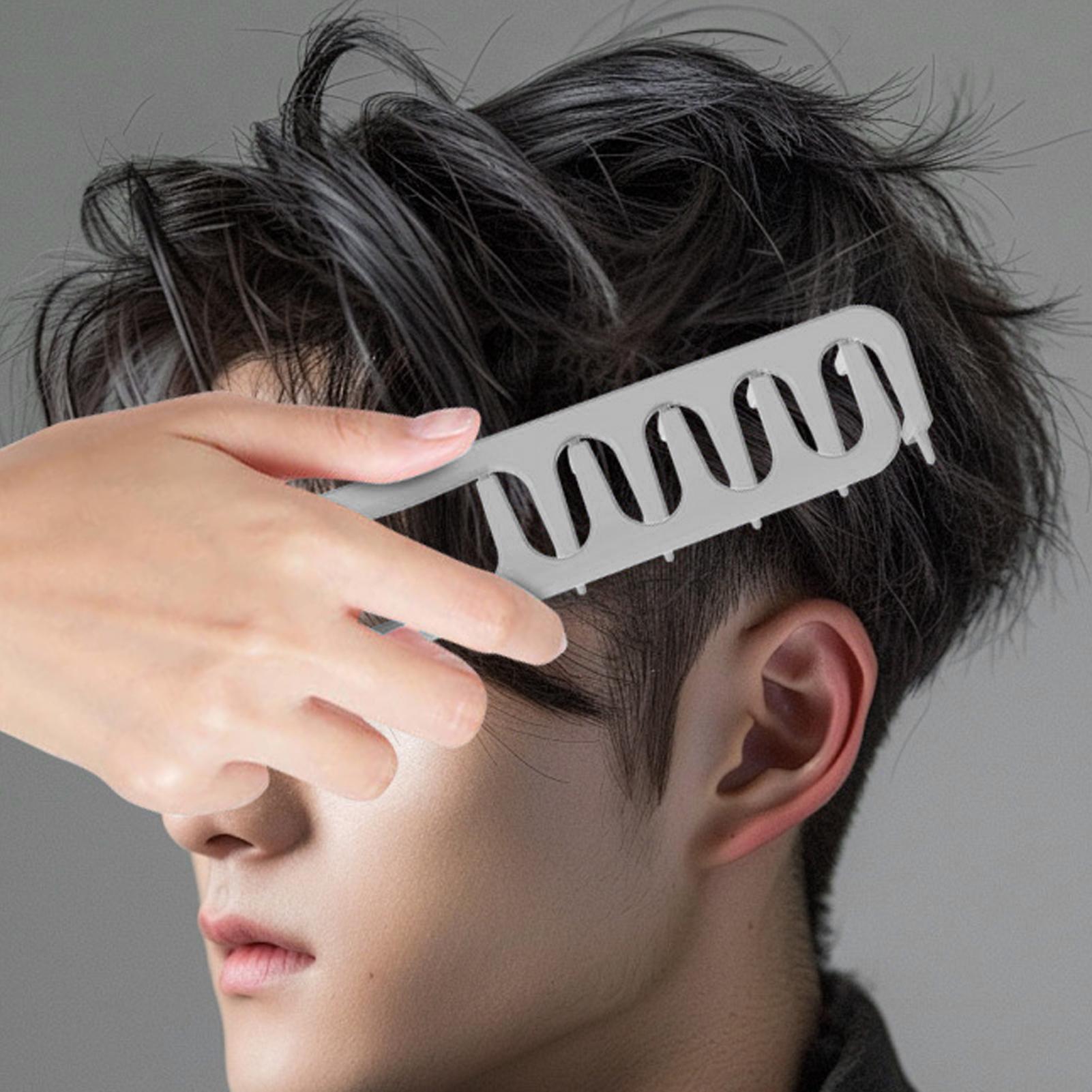 Wide Tooth Hair Comb Volumizin - Men'S Grooming Tool 评论和价格