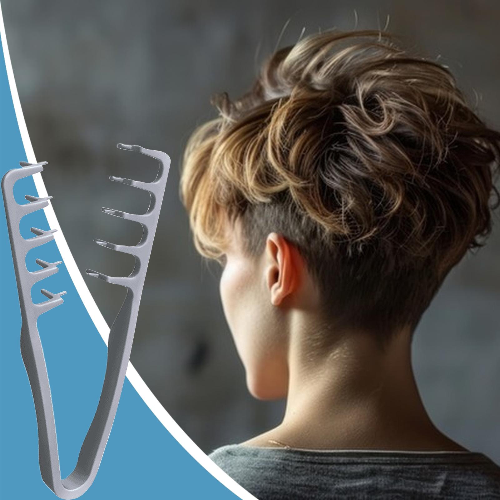 Wide Tooth Hair Comb Volumizin - Men'S Grooming Tool 评论和价格