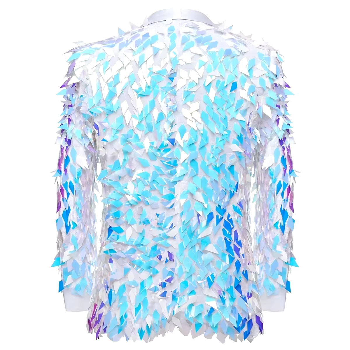 Men's Shiny Sequins Blazer Jac - Men'S Grooming Club 评论和价格