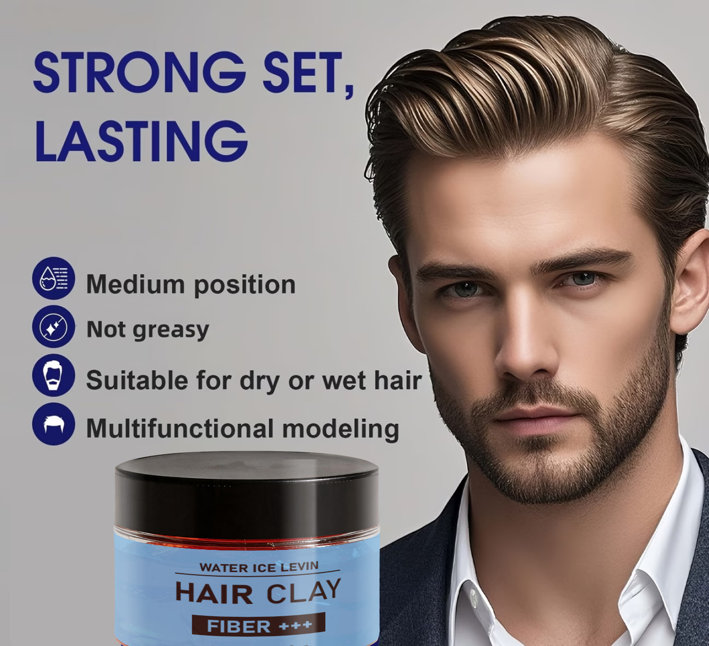 Biotin & Keratin Hair Clay for - Pomade Hair Clay 评论和价格