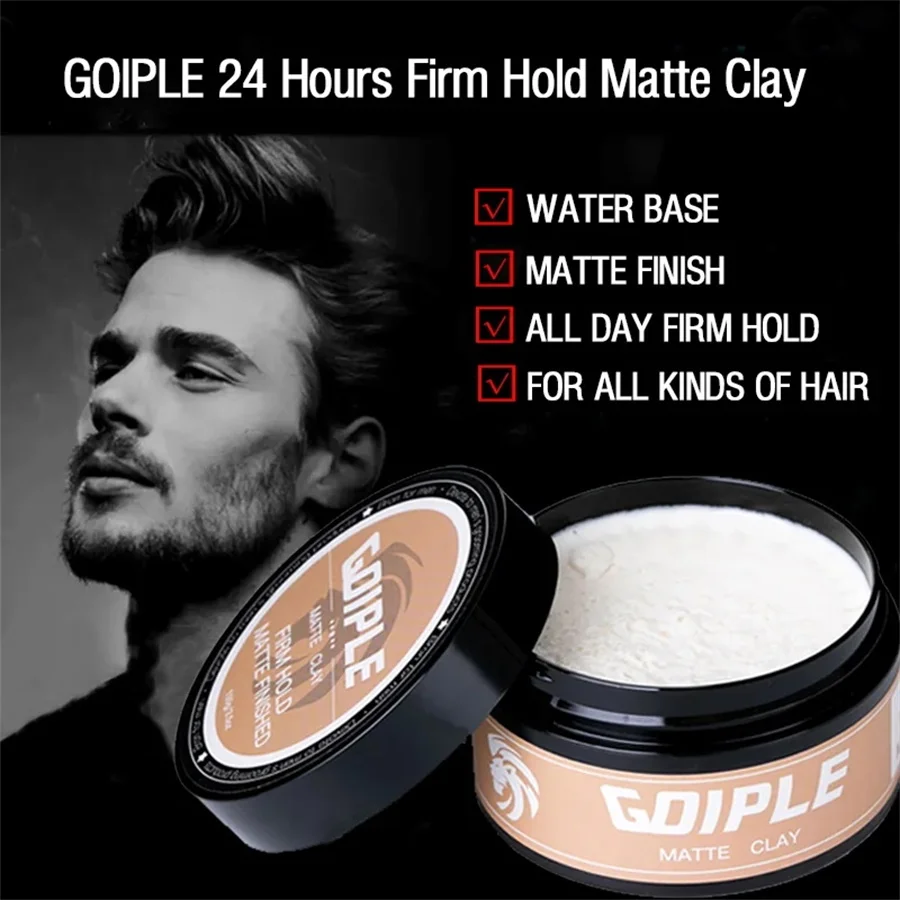 GOIPLE All-Day Strong Hold Mat - Pomade Hair Clay 评论和价格