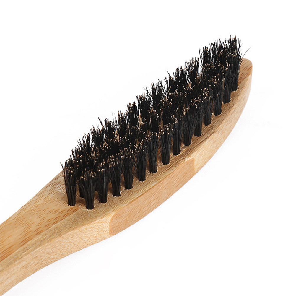 2Pcs Portable Beard Brush for  - Men'S Grooming Facial 评论和价格