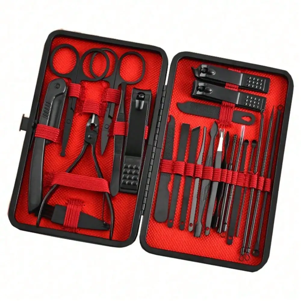 8/24pcs Professional Manicure  - Men'S Grooming Tool 评论和价格