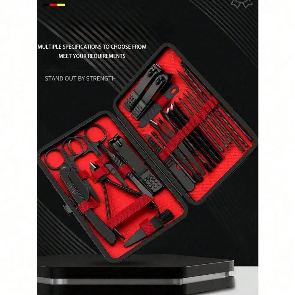8/24pcs Professional Manicure  - Men'S Grooming Tool 评论和价格