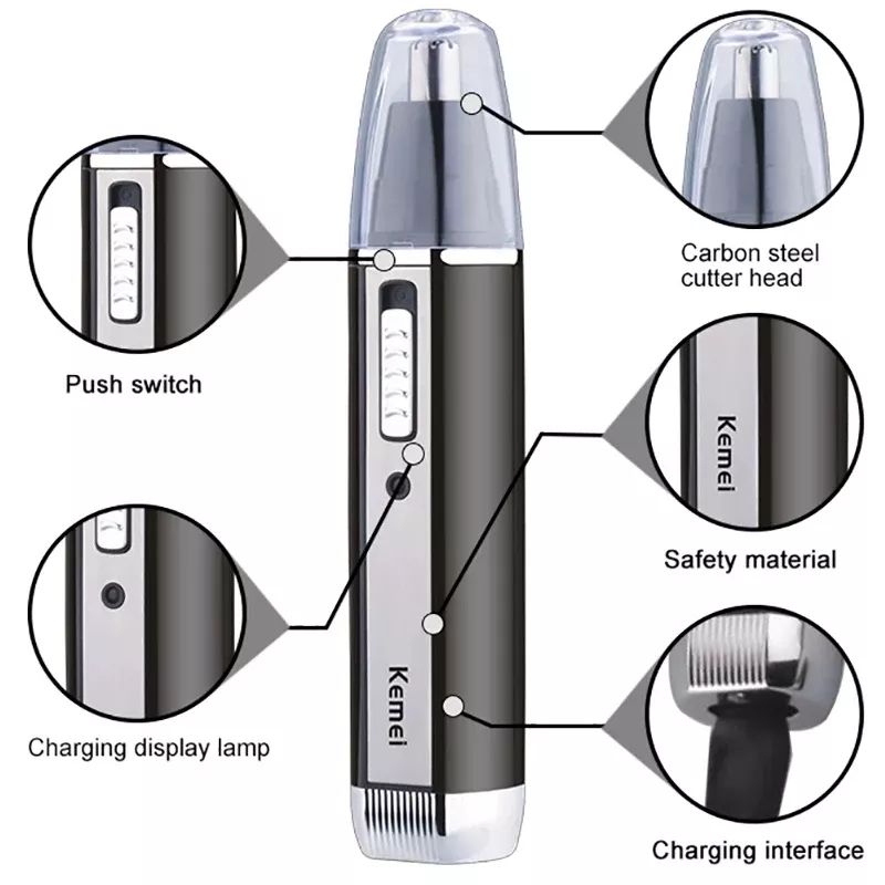 Kemei Rechargeable Electric Al - Men'S Grooming Facial 评论和价格