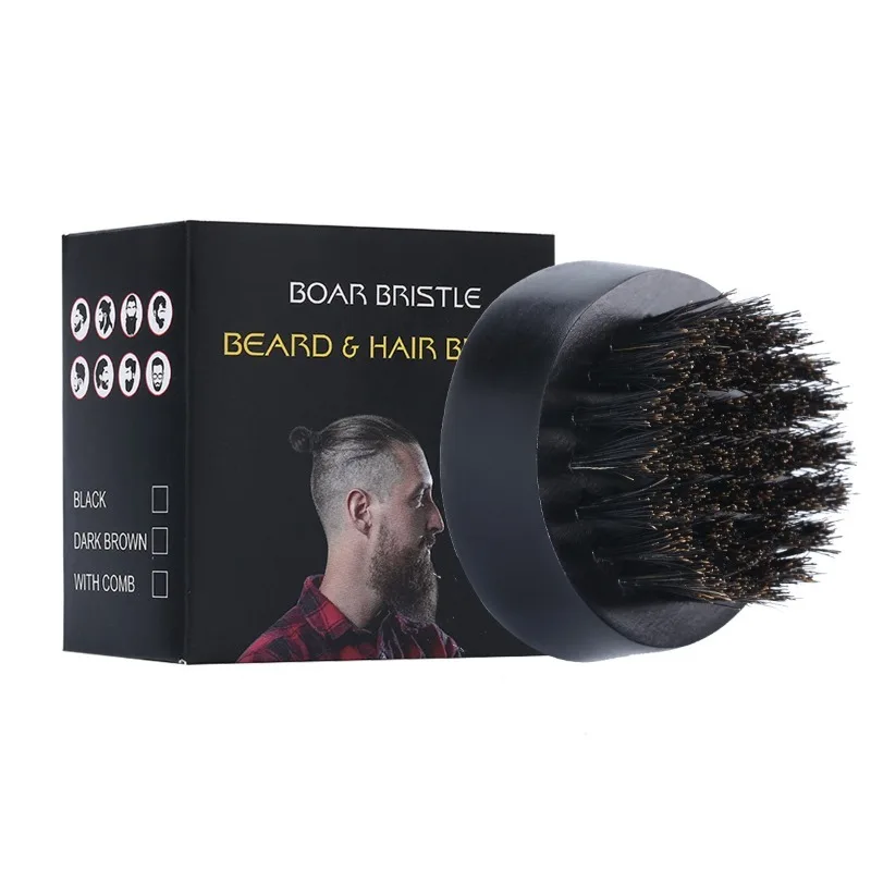 Beard Brush Man Boar Bristles  - Men'S Grooming Tool 评论和价格