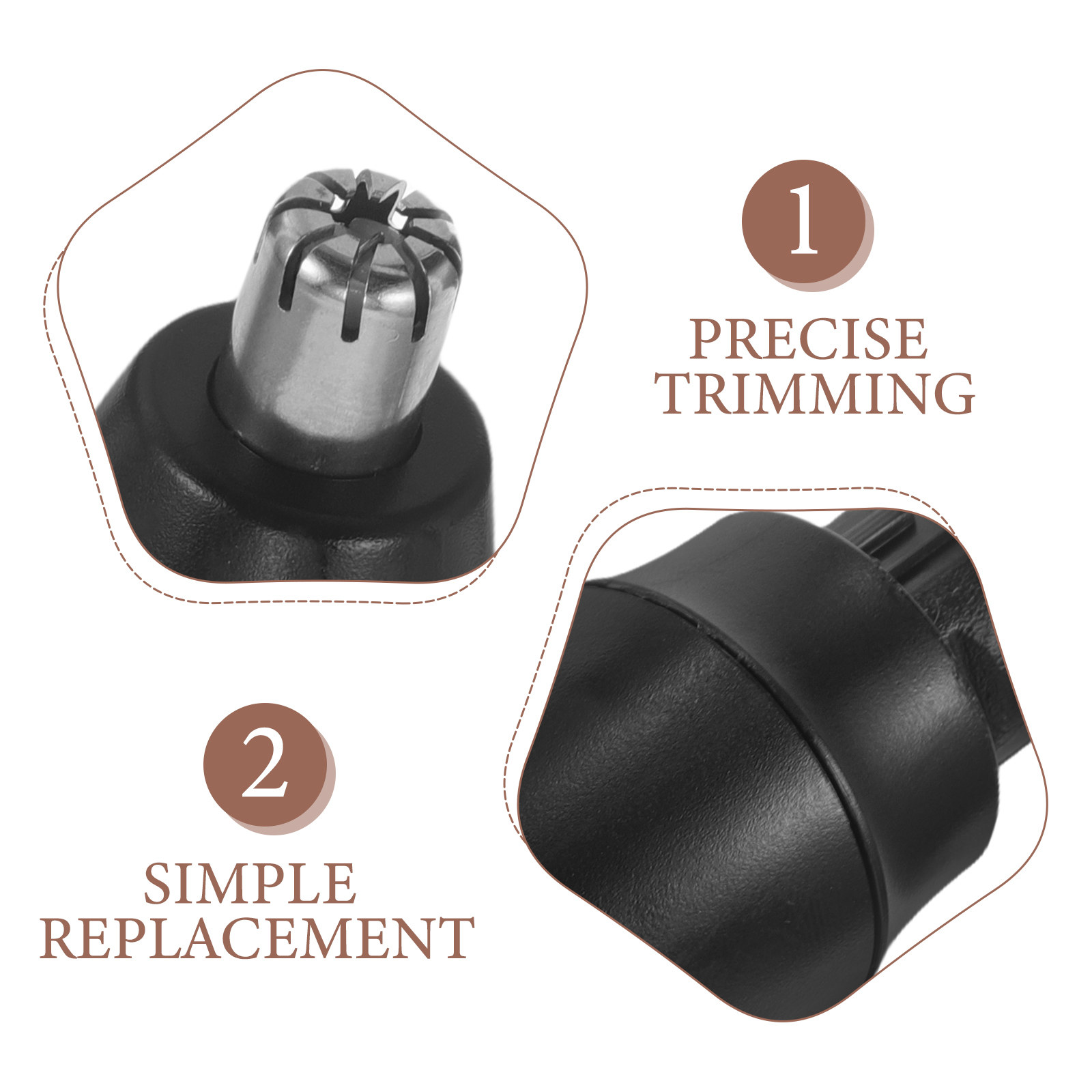Replacement Head for Nose Hair - Nose Hair Trimmer 评论和价格