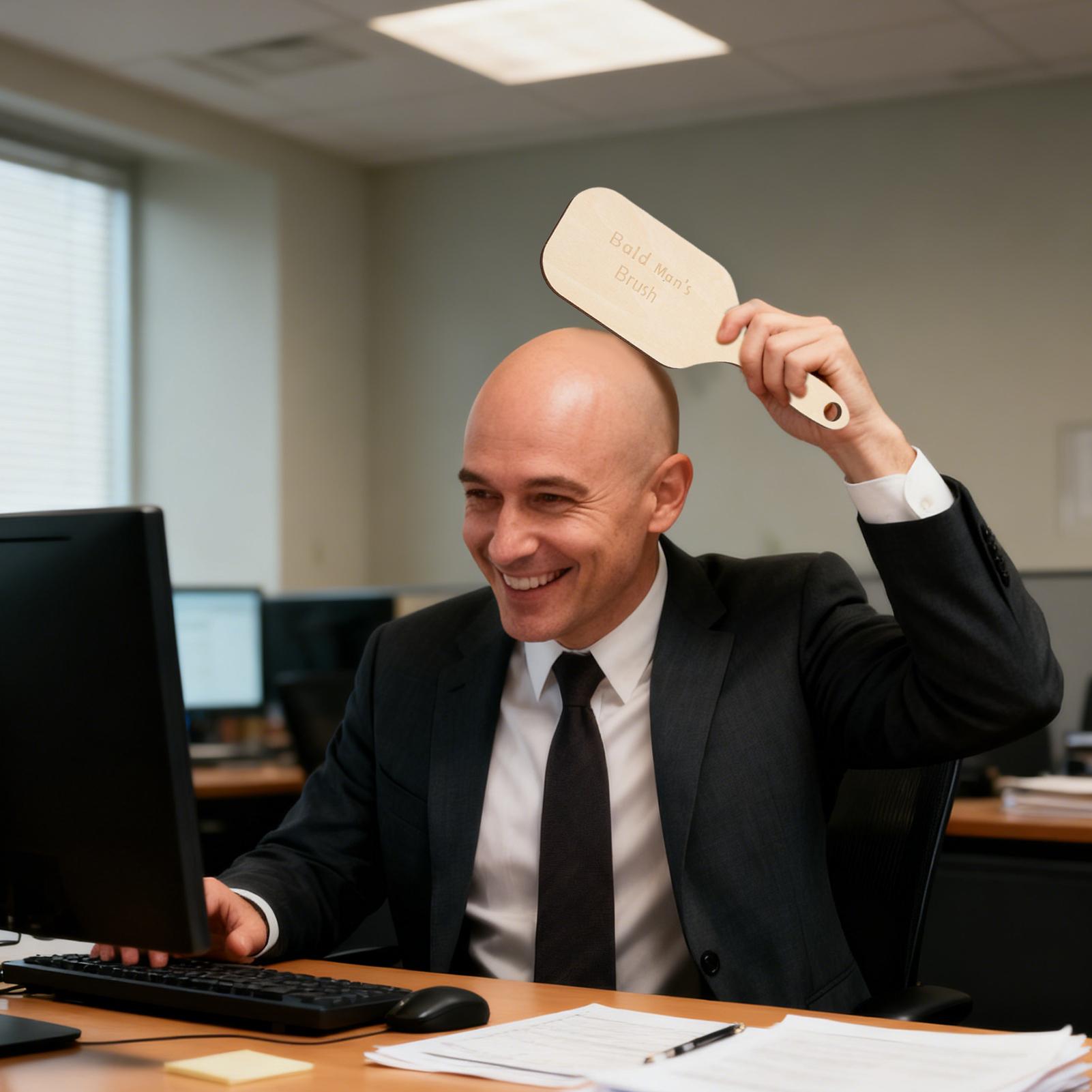 2pcs Funny Bald Man Grooming T - Men'S Grooming Tool 评论和价格