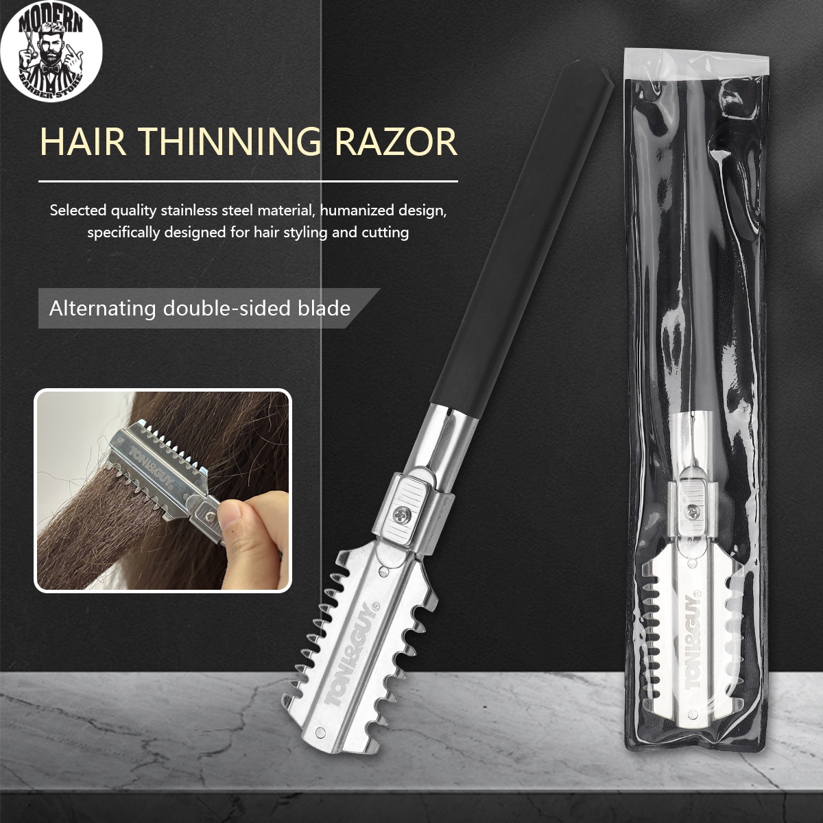 Salon Double-Edge Shaving Hair - Men'S Grooming Trimmer 评论和价格